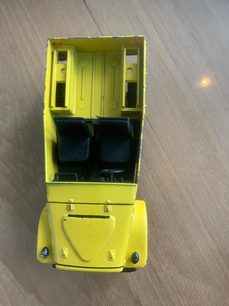 Vintage Fiat Campagnola Speelgoedauto - Geel, Schaal 1:25, Ophalen of Verzenden, Zo goed als nieuw