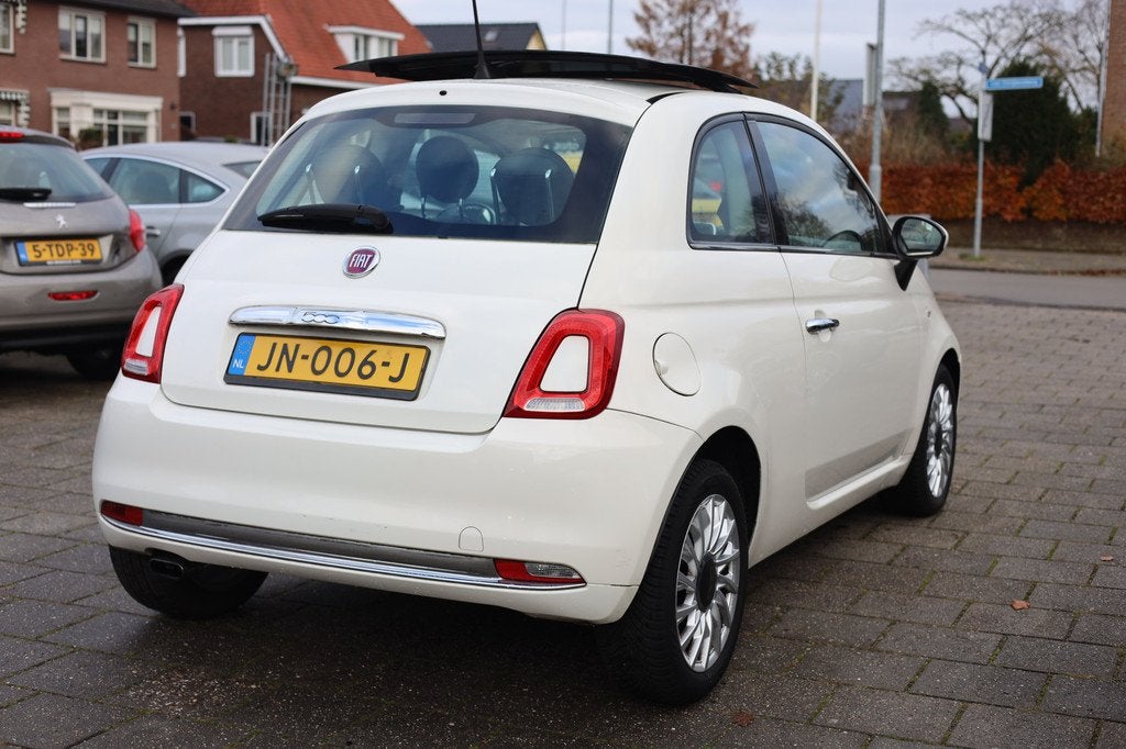 Fiat 500 0.9 TWINAIR TURBO LOUNGE | PANO | LEDER | NAVI | 1e, Auto's, Voorwielaandrijving, Gebruikt, Bedrijf, Handgeschakeld