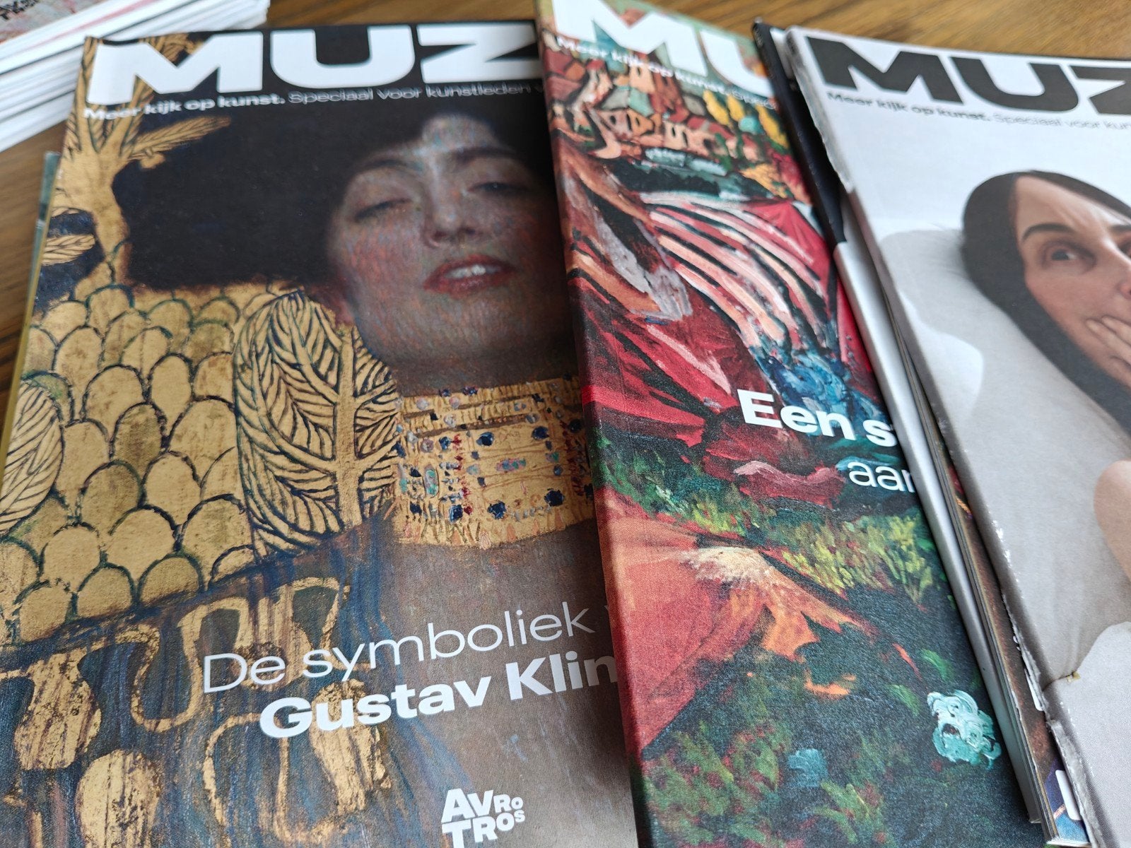 MUZE tijdschrift avrotros in GEKNIPT, Ophalen of Verzenden