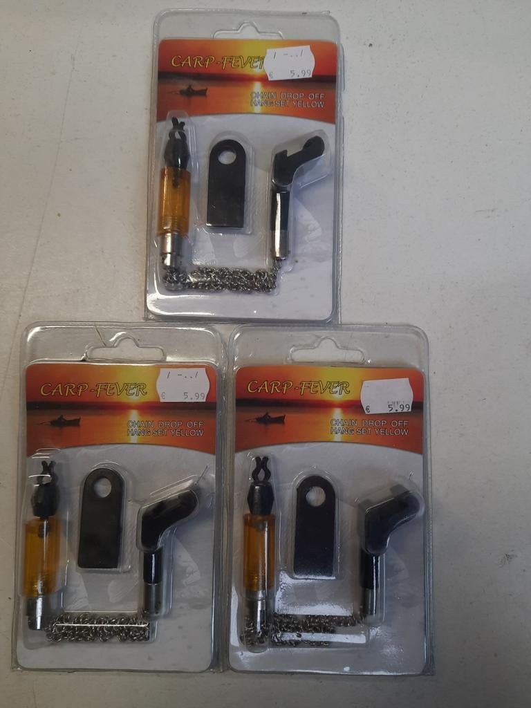 3x Carpfever karper hangers  /  wakers nieuw, Overige typen, Carp fever, Nieuw, Ophalen of Verzenden