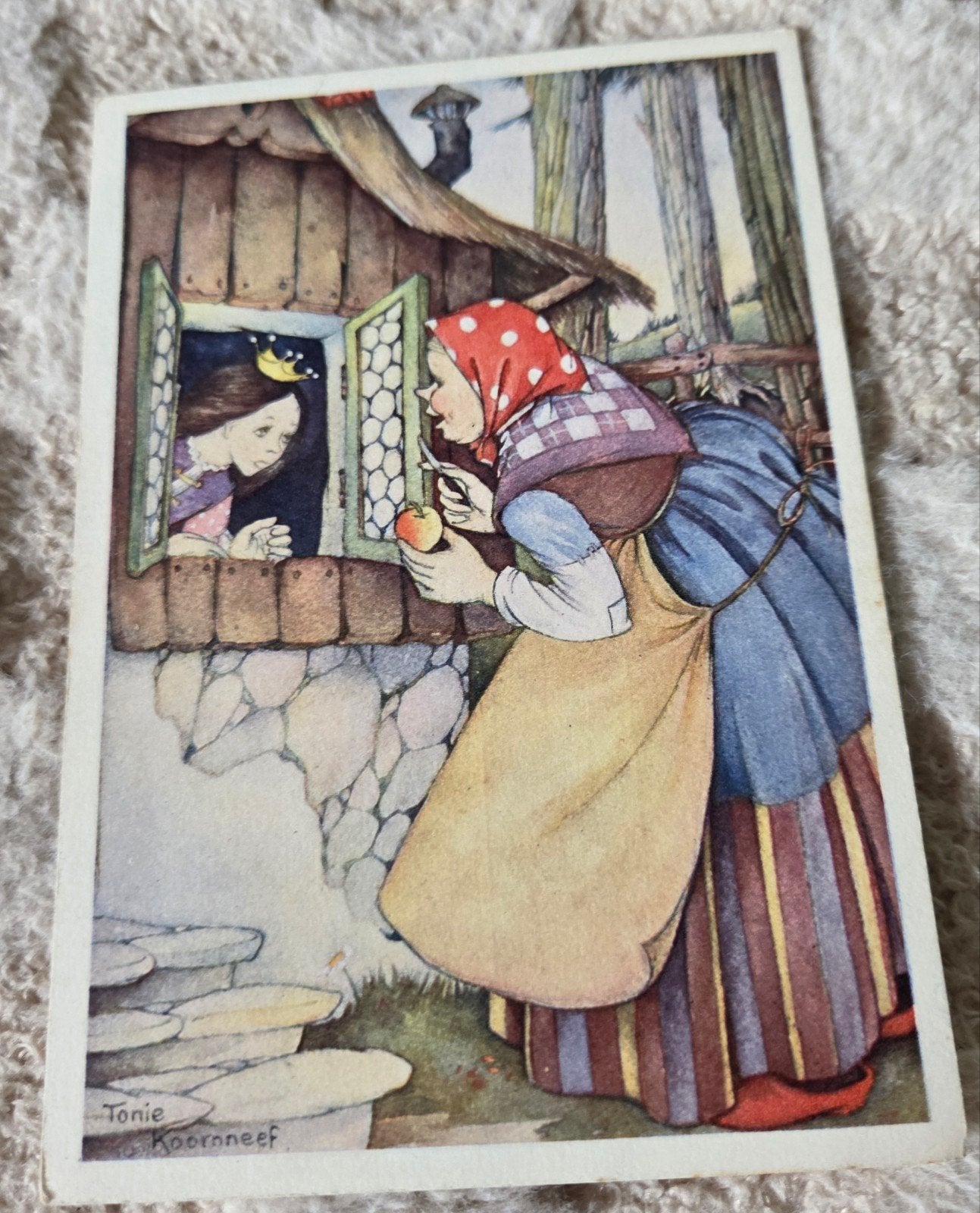 Sneeuwwitjerie - Tonie Koorneef, Verzamelen, Verzenden, 1940 tot 1960, Ongelopen, Kinderen