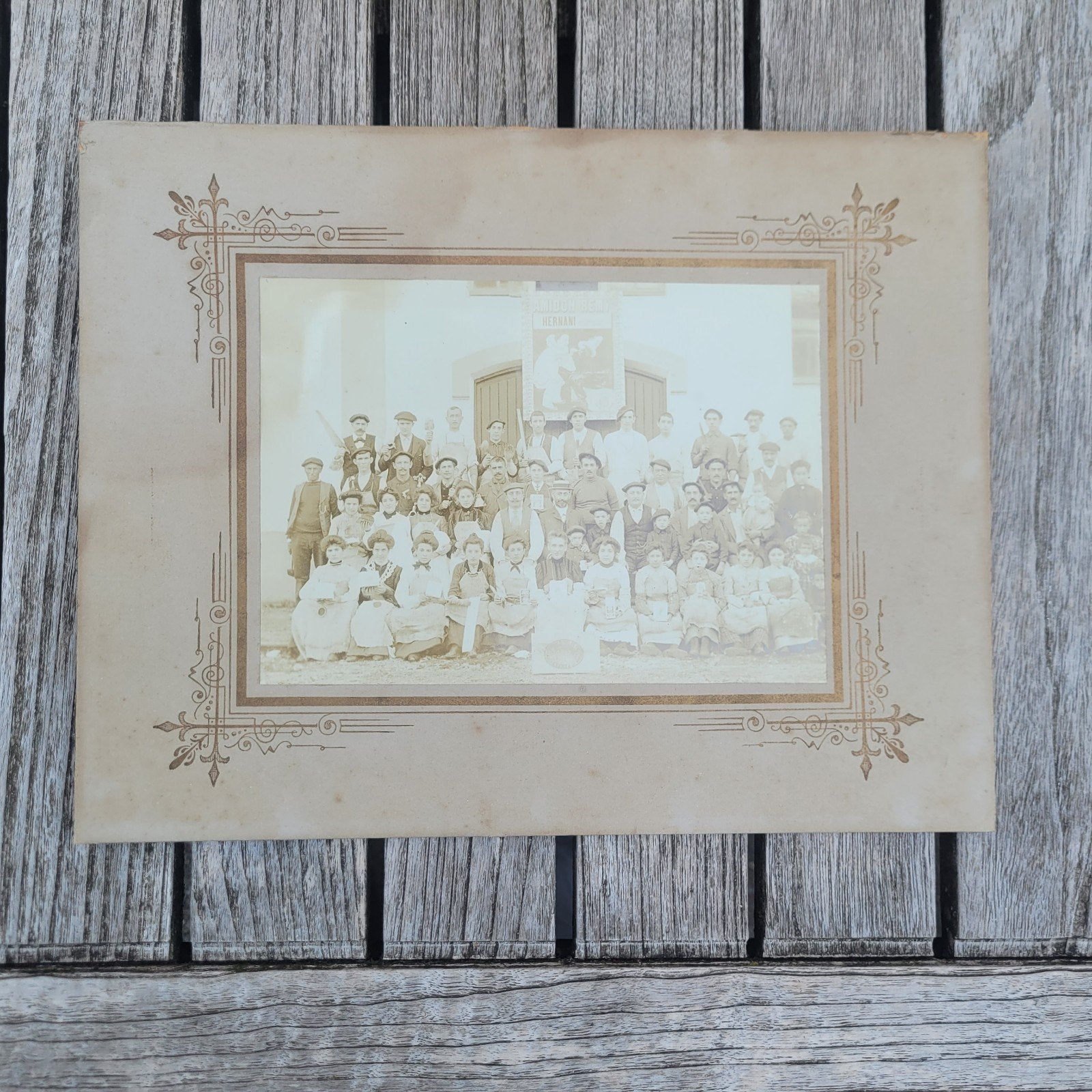 Foto stijfselfabriek Amidon Remy in Hernani Spanje, Ophalen of Verzenden, Gebruikt, Overige typen