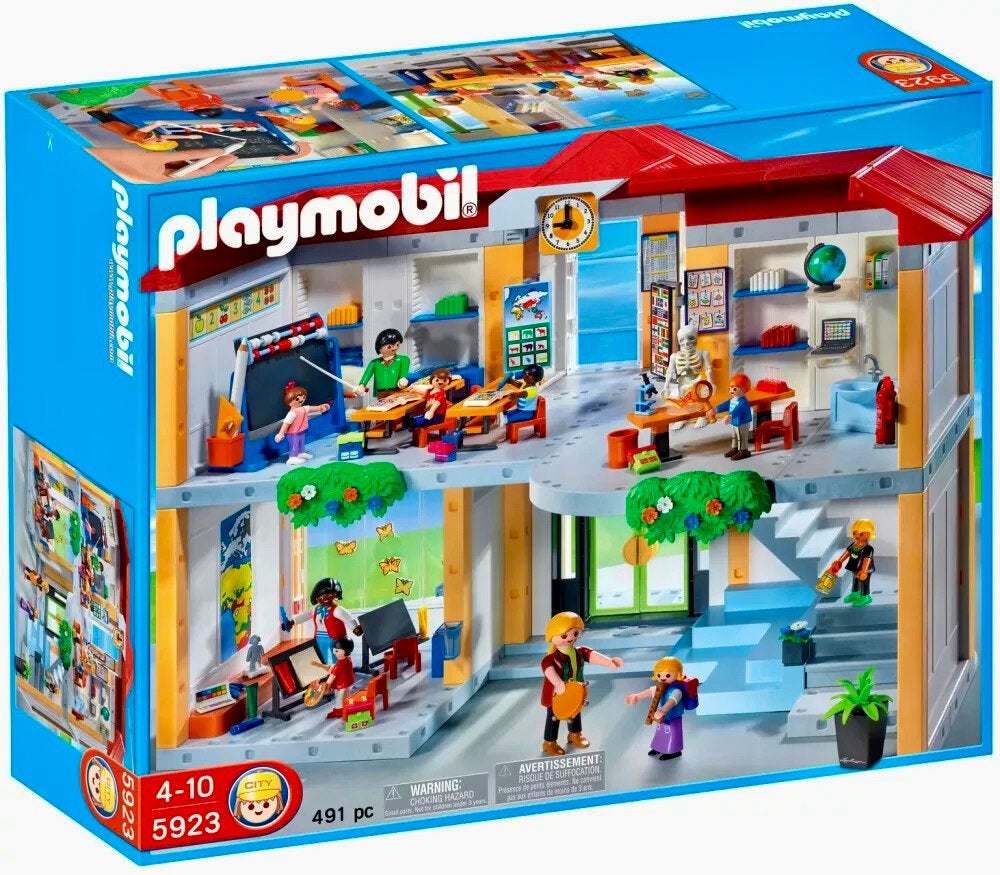 Playmobil School, Ophalen of Verzenden, Gebruikt