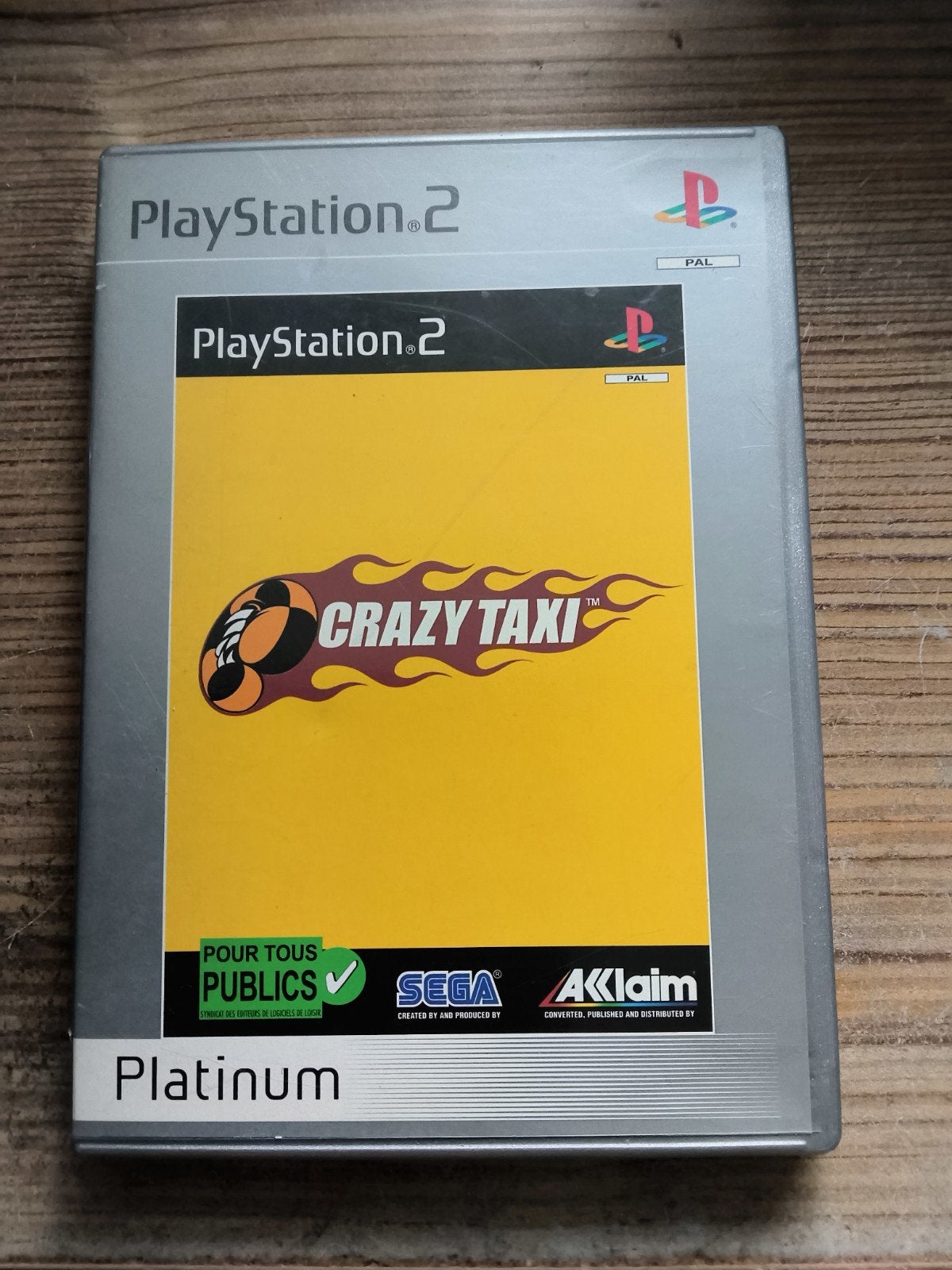 Crazy Taxi Platinum - PlayStation 2 (PS2), Gebruikt, 1 speler, Racen en Vliegen, Ophalen of Verzenden