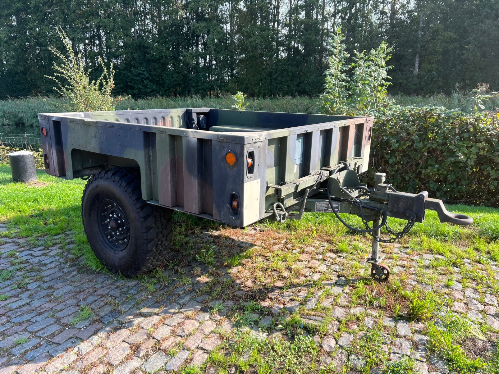 Aanhanger trailer Humvee Hummer H1 zeer goede staat, Ophalen, Gebruikt