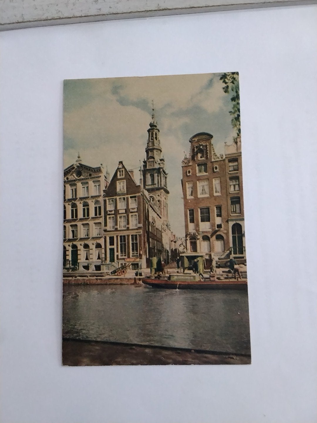 Oude Ansichtkaart Amsterdam Kloveniersburgwal Zuiderkerk, Ophalen of Verzenden, Voor 1920, Ongelopen, Noord-Holland
