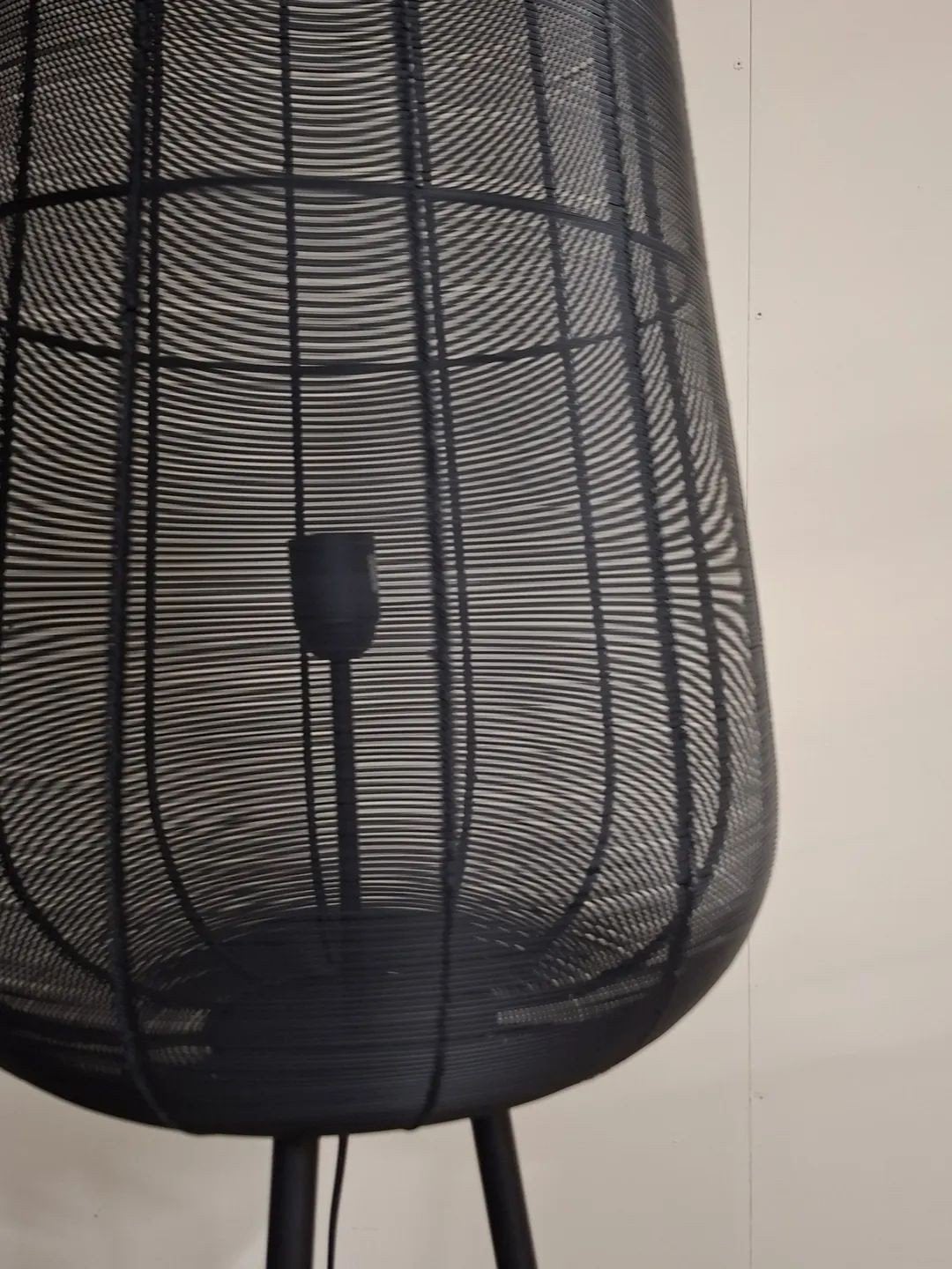 Vloerlamp Adeta Mat Zwart van Light & Living, Ophalen, Light&Living, 100 tot 150 cm, Onbekend