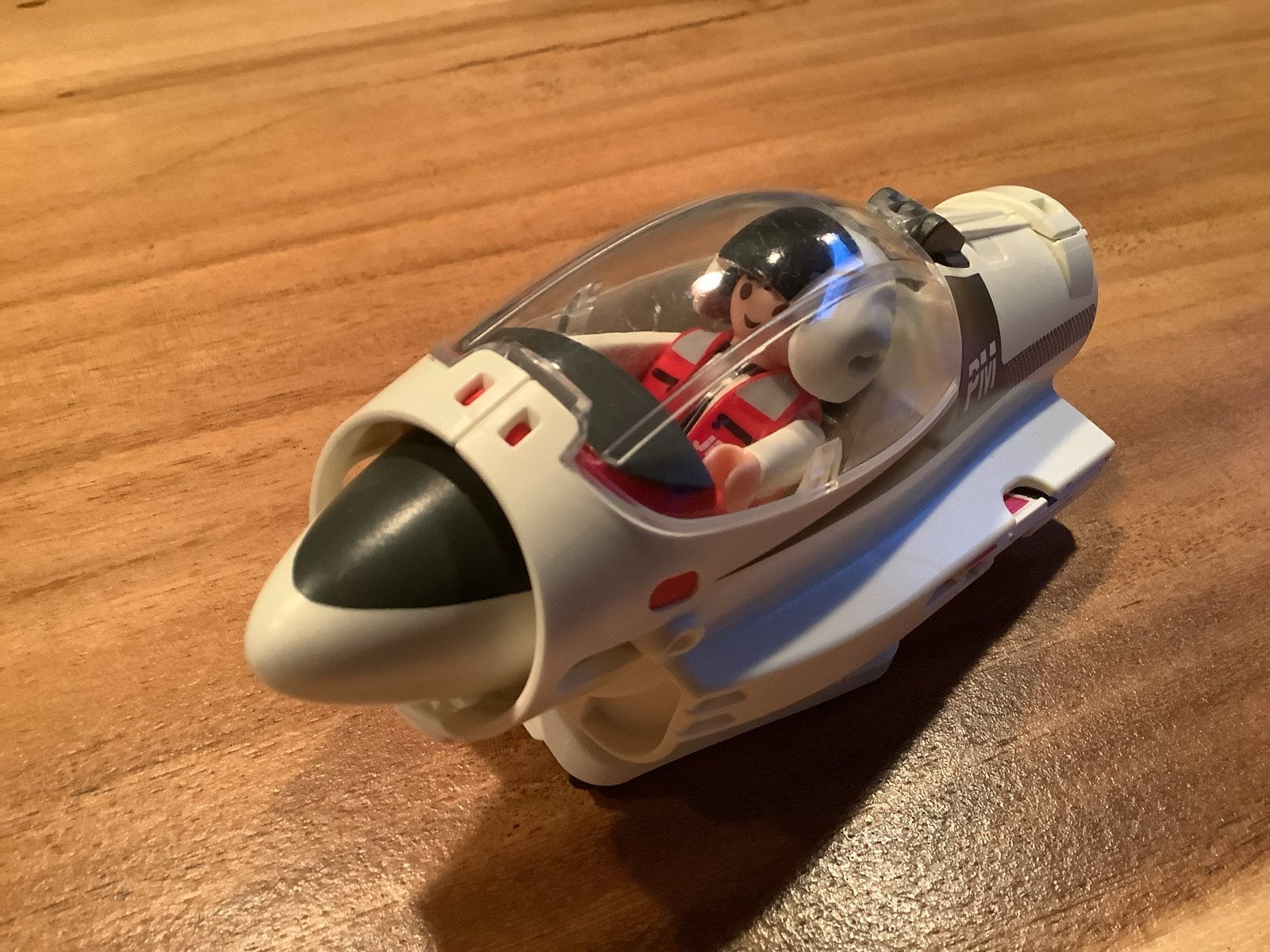 Playmobil Ruimteschip met Piloot - Zo goed als nieuw, Kinderen en Baby's, Speelgoed | Playmobil, Complete set, Voertuig, Ophalen of Verzenden