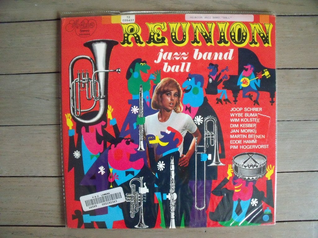 Reunion Jazz Band - Ball, Gebruikt, Ophalen of Verzenden, 12 inch, Gatefold hoes