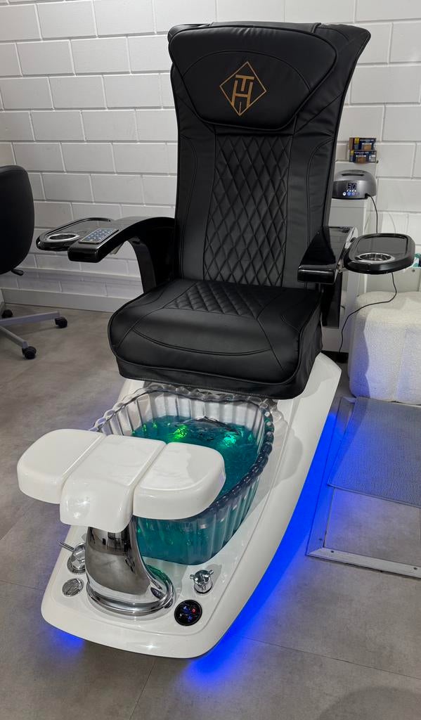 Luxe Spa Pedicure Stoel met Massage, Ophalen, Zo goed als nieuw, Hand- en Voetverzorging