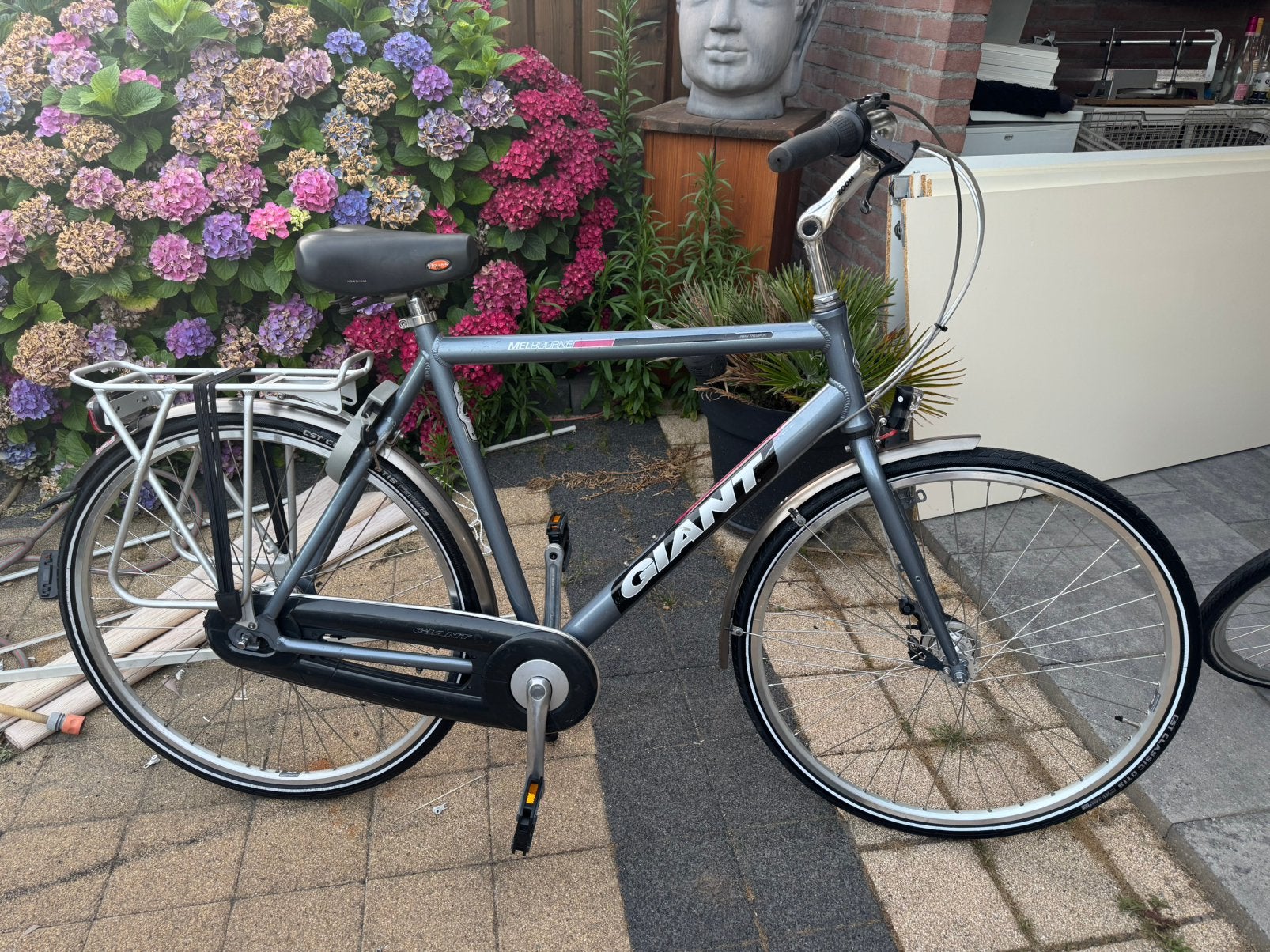Giant Melbourne Herenfiets | 61cm 7 versnellingen, Ophalen, Versnellingen, Zo goed als nieuw, 61 tot 65 cm