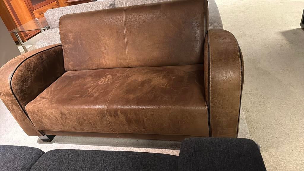 2 zitsbank, Huis en Inrichting, Banken | Bankstellen, Gebruikt, ., 150 tot 200 cm, Tweepersoons