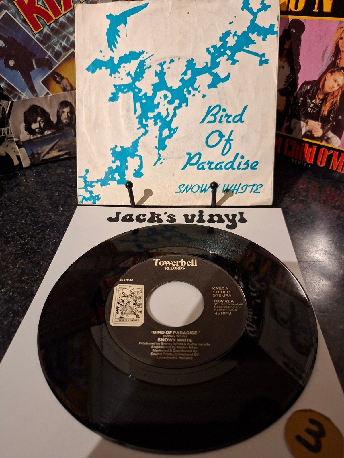 Snowy White - Bird Of Paradise   1983/3, Gebruikt, Pop, 7 inch, Ophalen of Verzenden