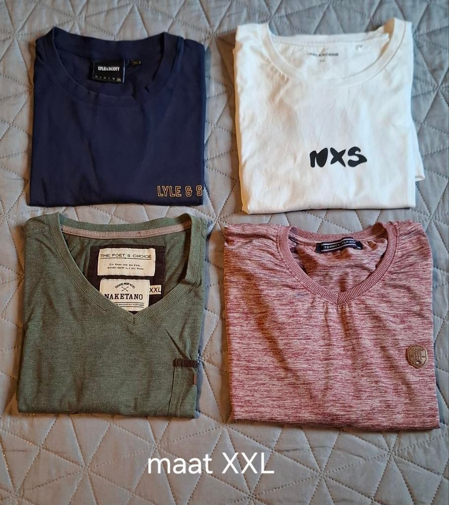 4 Heren shirts in maat XXL., Ophalen of Verzenden, Zo goed als nieuw, Overige maten