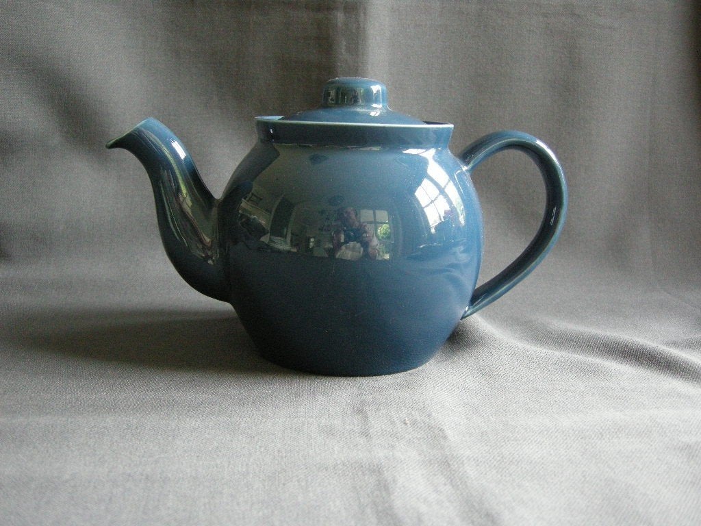 Goedewaagen blauw theepotje 0,8 ltr., Ophalen of Verzenden