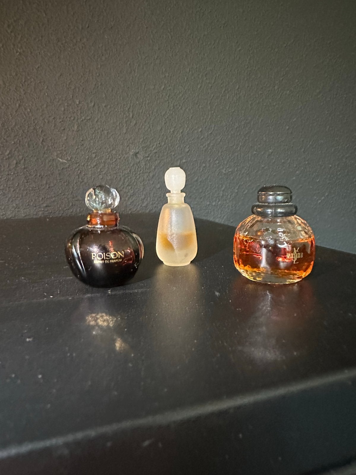 Miniatuur parfumflesjes, Ophalen, Gebruikt, Miniatuur