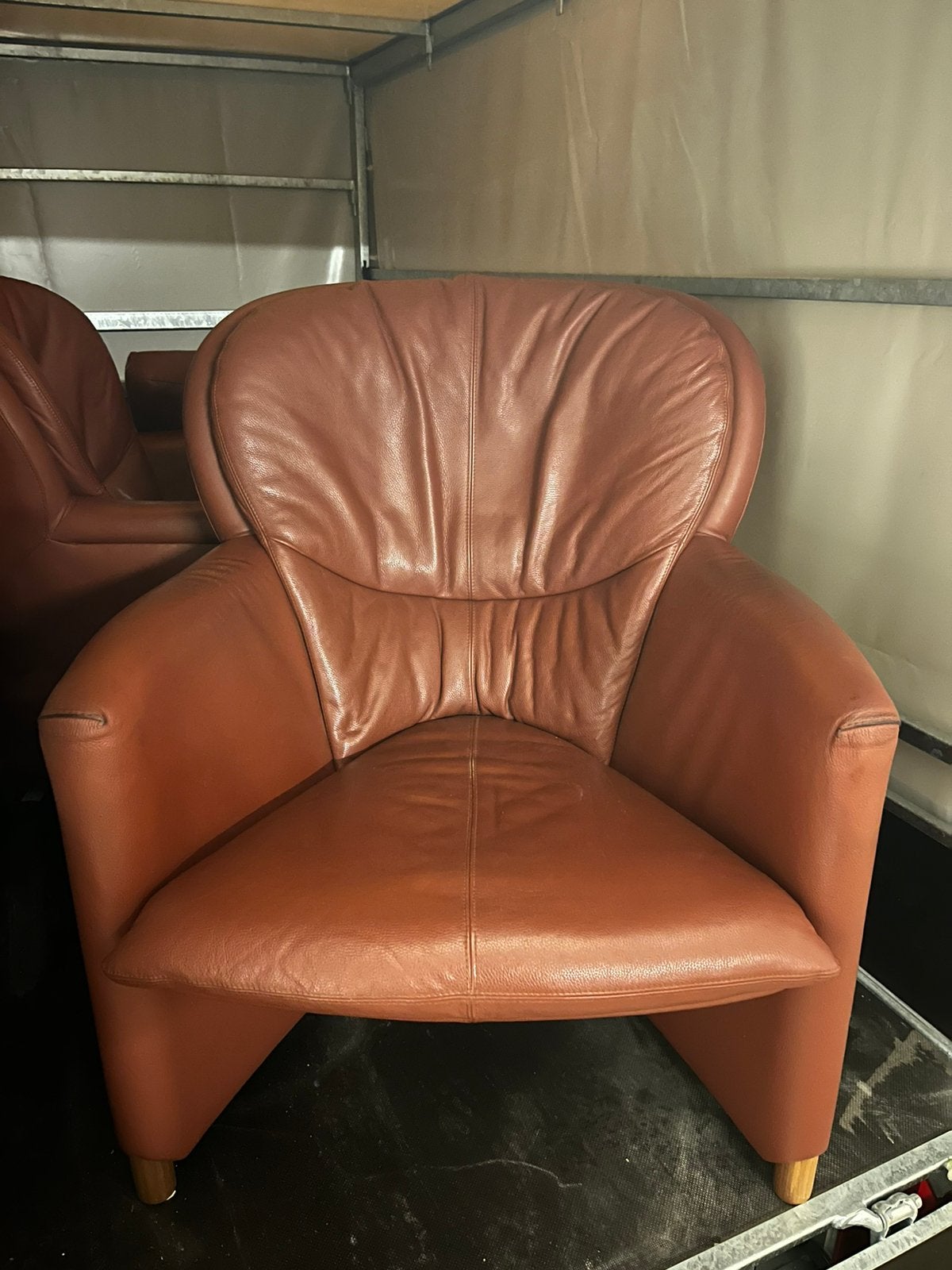 Leolux set (bank, fauteuils, relaxstoel), Huis en Inrichting, Ophalen, Zo goed als nieuw, 75 tot 100 cm, 50 tot 75 cm