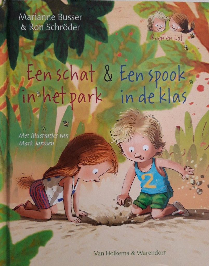Marianne Busser Een schat in het park + een spook in de klas