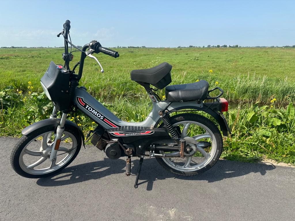 Tomos quadro 2008, Fietsen en Brommers, Brommers | Tomos, Ophalen, Gebruikt, Quadro, 50 cc