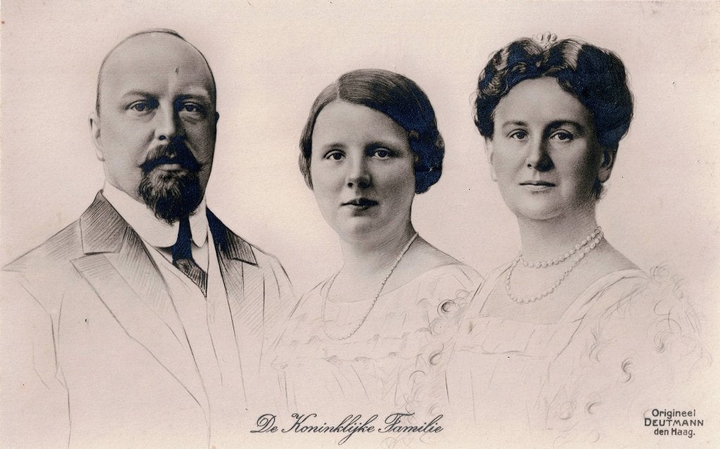 Prins Hendrik, Prinses Juliana en Koningin Wilhelmina., Verzamelen, Ophalen of Verzenden, 1920 tot 1940, Ongelopen, Sterren en Beroemdheden