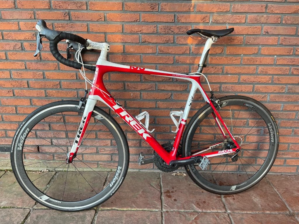 Trek Madone - Shimano Ultegra - volledig carbon, 28 inch, Gebruikt, Carbon, 61 tot 65 cm