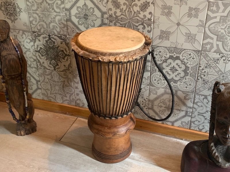 Djembé, Muziek en Instrumenten, Percussie, Ophalen of Verzenden, Gebruikt, Trommel