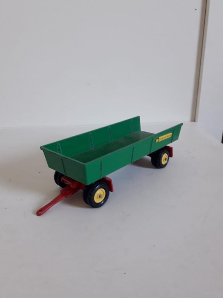 Britains 4 wielige aanhanger, Hobby en Vrije tijd, Ophalen of Verzenden, Gebruikt, Tractor of Landbouw, Britains