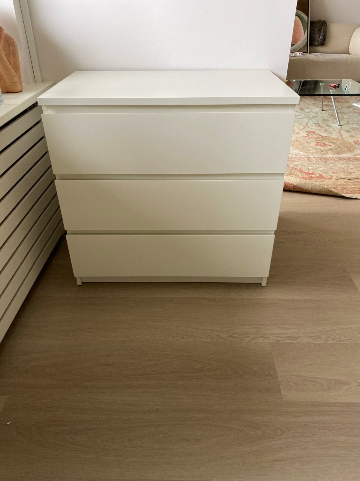 MALM ladekast met 3 laden - Zo goed als nieuw, Huis en Inrichting, Kasten | Ladekasten, Ophalen, Overige materialen, 100 tot 150 cm