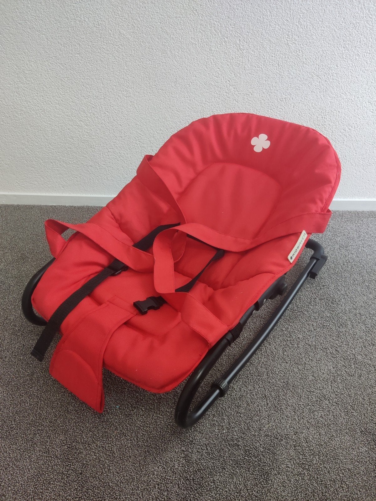 Baby wipstoel/bouncer, zo goed als nieuw, Wipstoel, Ophalen, Overige merken, Met gordel(s) of riempje(s)