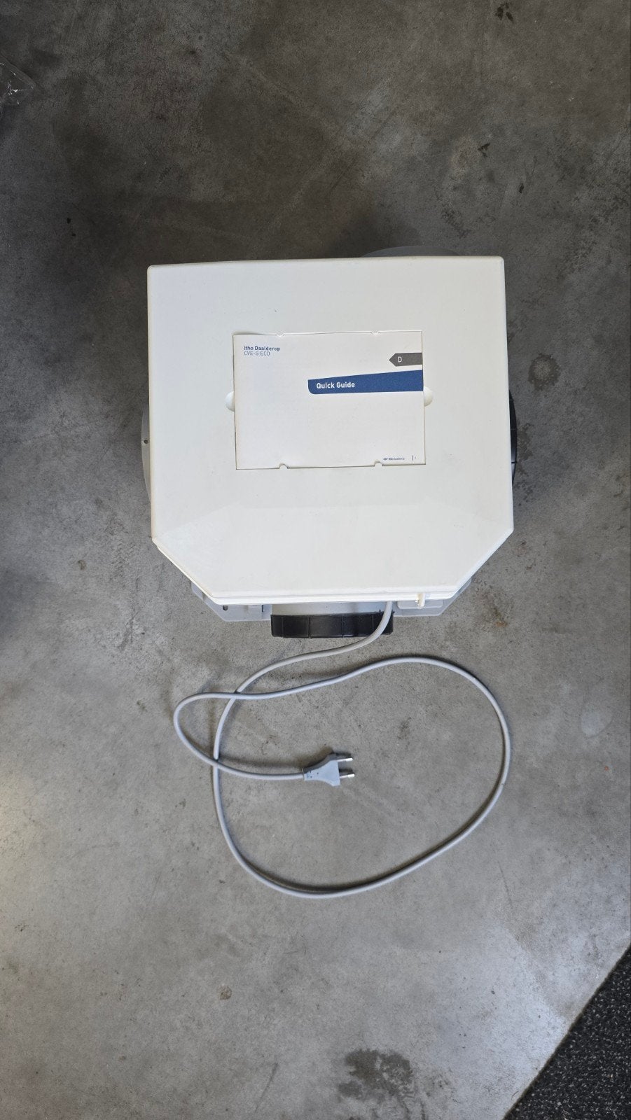 itho daalderop mv box + afstandsbediening 2024, Ophalen, Zo goed als nieuw, Afzuiger