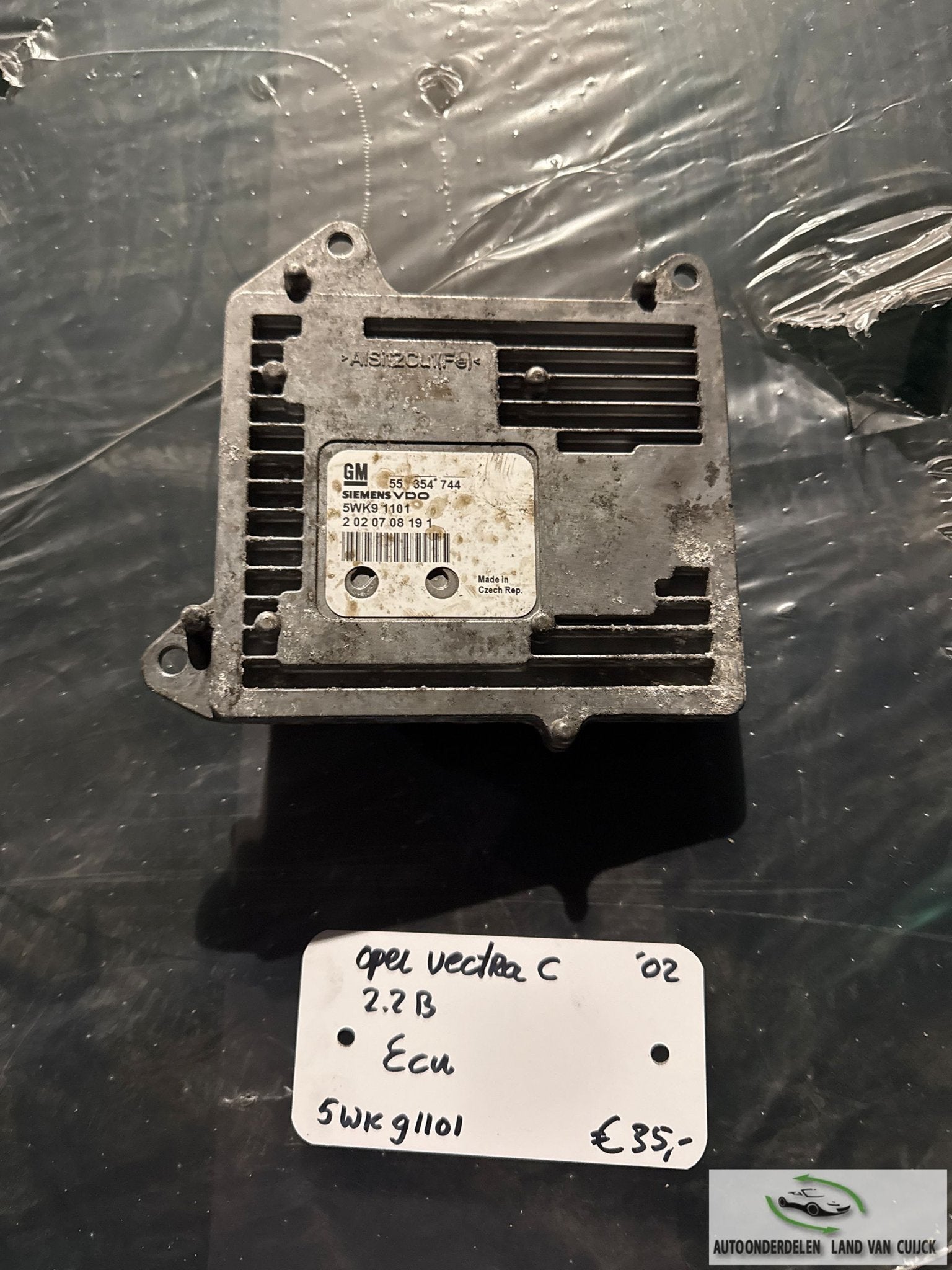 Opel Vectra C 2.2 Benzine 2002 Ecu 5 WK91101, Gebruikt, -, -, Ophalen of Verzenden