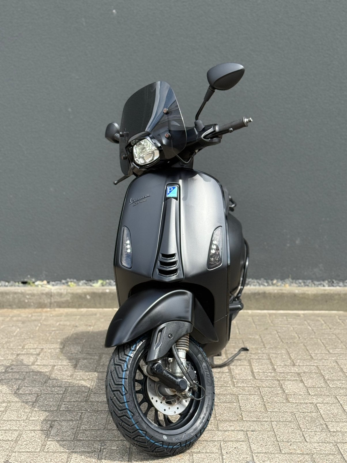 Vespa Sprint iGet 2020 Notte BLACK ON BLACK FULL LED, Ophalen, Overige modellen, Zo goed als nieuw, Benzine