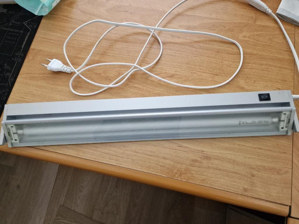 Keukenverlichting voor onder keukenkast, Huis en Inrichting, Overige typen, Ophalen of Verzenden, Zo goed als nieuw, Zilver