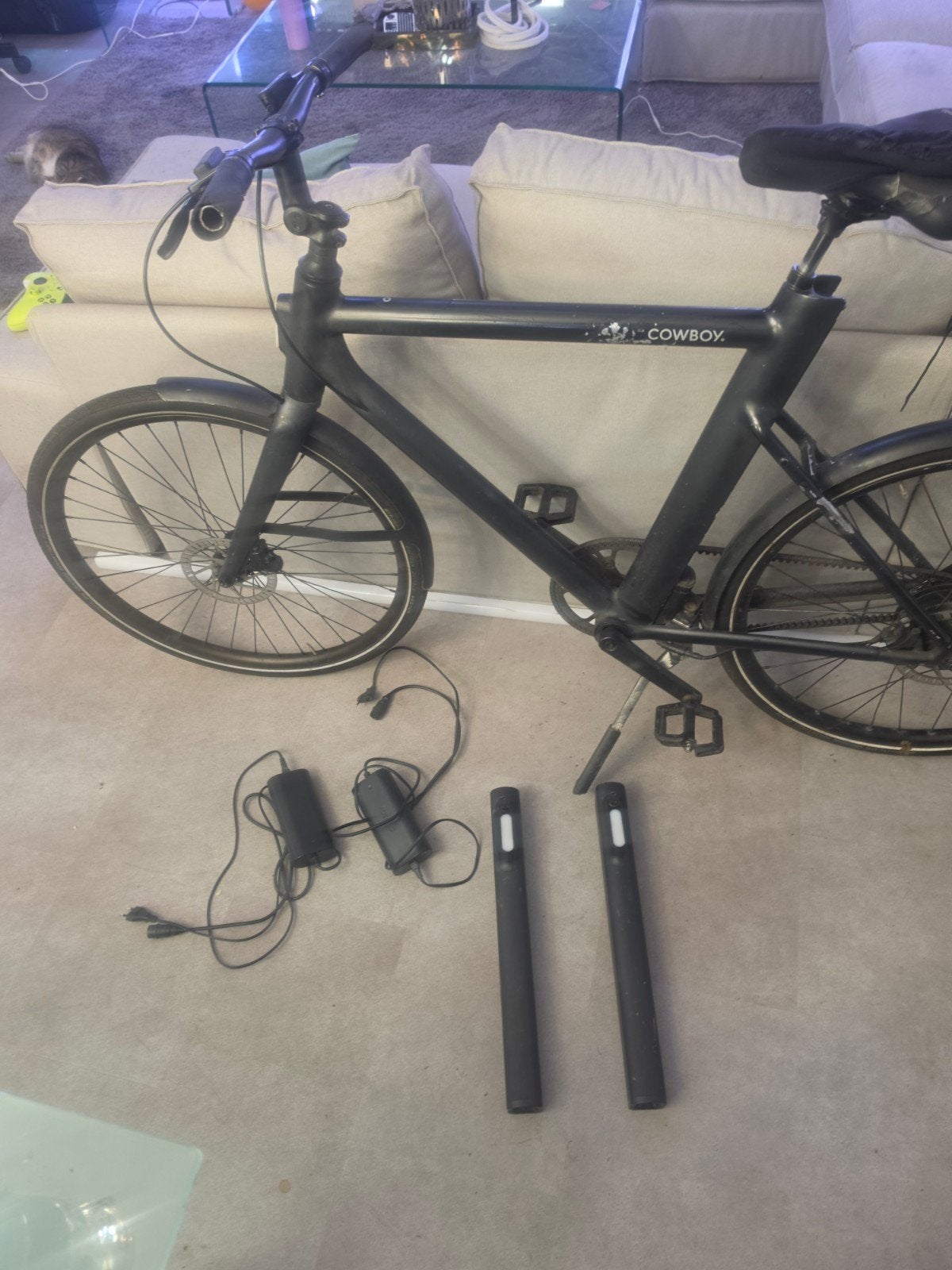 Cowboy C3 ebike -, met extra batterij en oplader, 55 tot 59 cm, Ophalen, Zo goed als nieuw, Cowboy