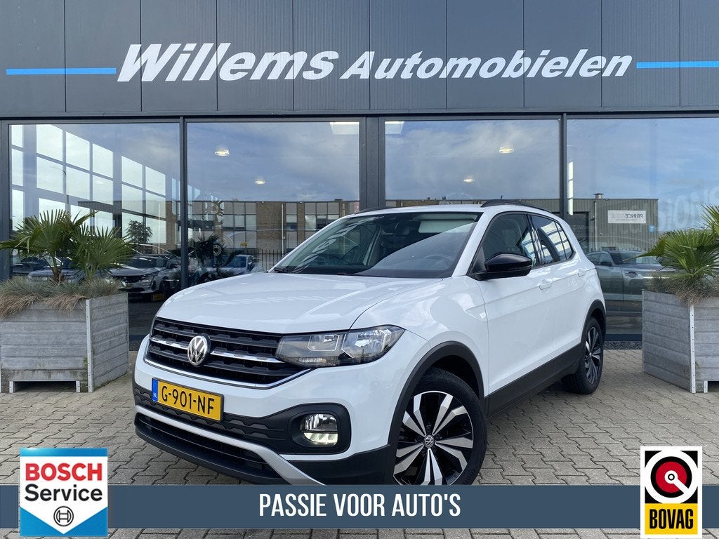 Volkswagen T-Cross 1.0 TSI Life Trekhaak, App-Connect & Adap, Auto's, Volkswagen, T-Cross, Bluetooth, Met garantie (alle), Origineel Nederlands