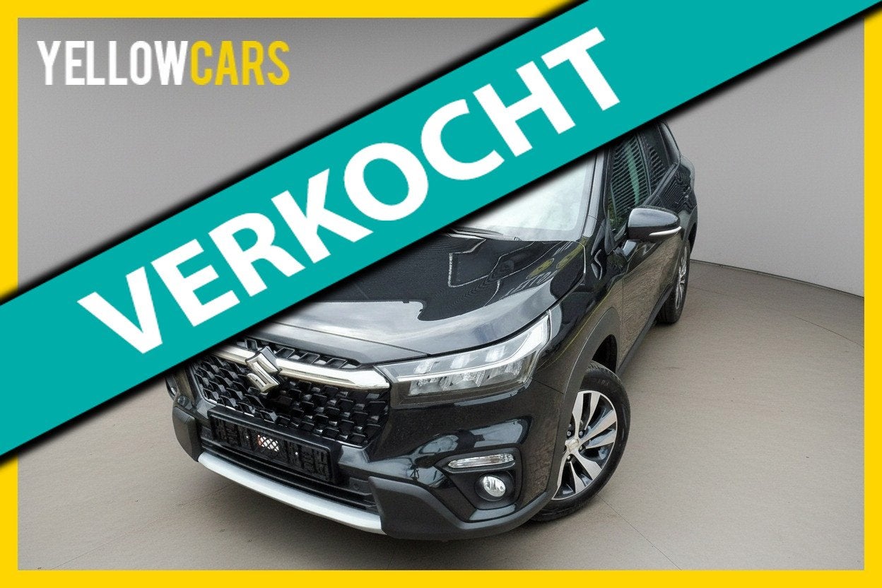 Suzuki S-Cross 1.4 Boosterjet Style Hybrid AUTOMAAT, Auto's, Suzuki, Gebruikt, Zwart, 4 cilinders, Automatische klimaatregeling