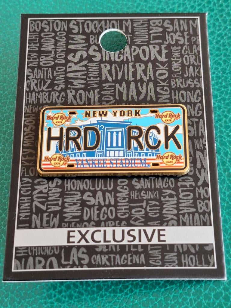 Hard Rock Cafe : NEW YORK , YANKEE STADIUM ,BASEBALL ,MLB, Verzenden, Zo goed als nieuw, Honkbal, Overige typen