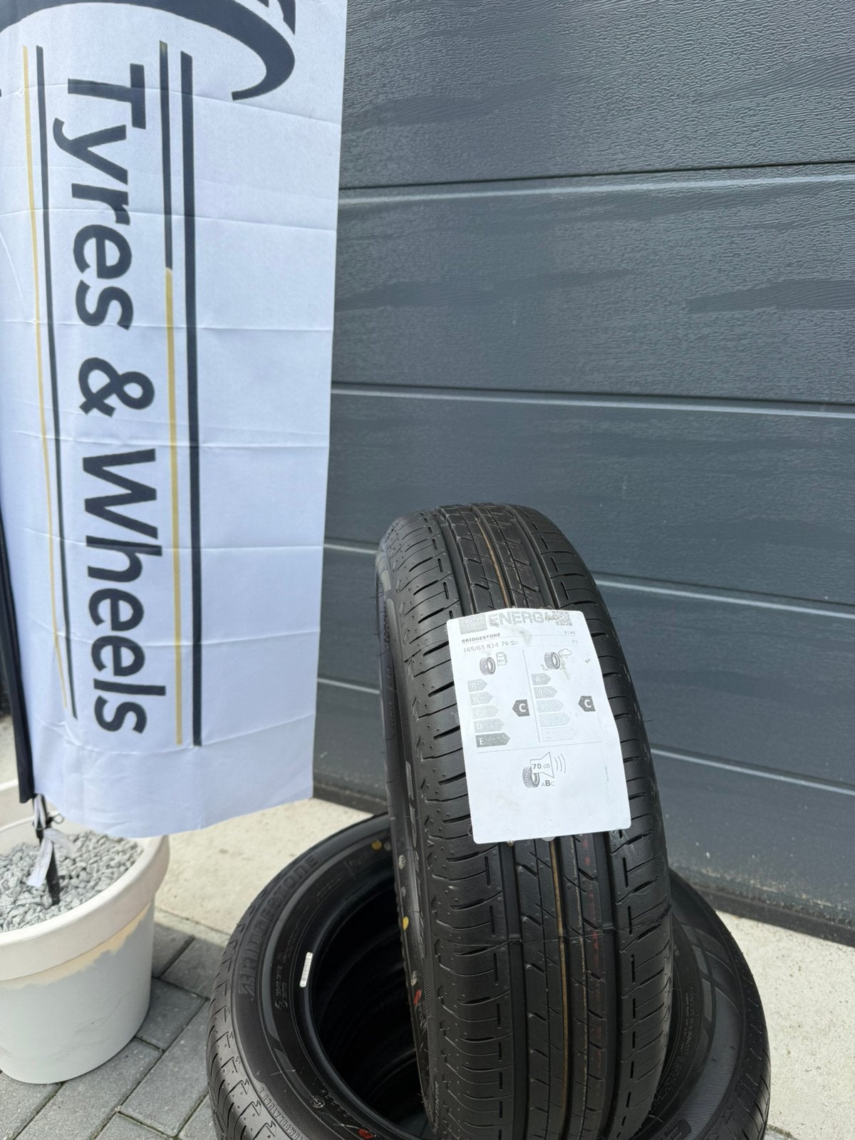 4x 165 65 R14 79S Bridgestone Ecopia EP150 165 65 14, 14 inch, Nieuw, Ophalen of Verzenden, Band(en)
