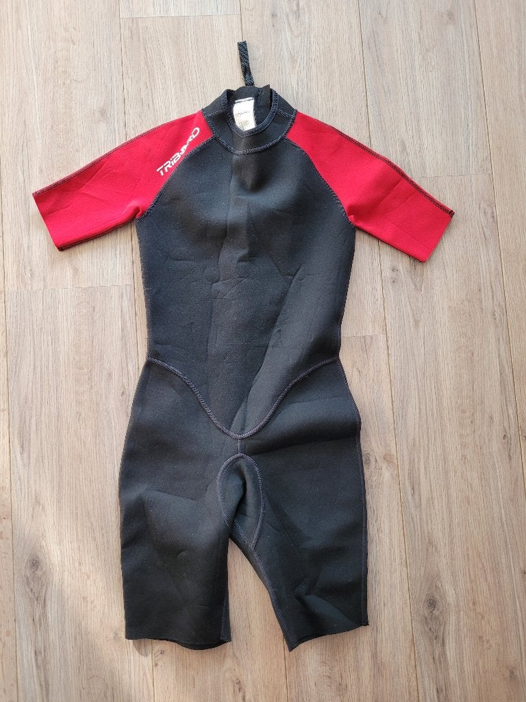 Zwem / Shorty Tribord Mt 146-158, UV-zwemkleding, Jongen of Meisje, Ophalen of Verzenden, Zo goed als nieuw