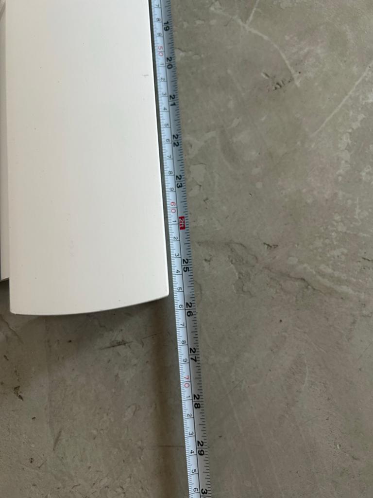 Witte jaloezieën, 66 cm breed, 85 cm hoog, Huis en Inrichting, Stoffering | Gordijnen en Lamellen, Wit, Zo goed als nieuw, Minder dan 100 cm