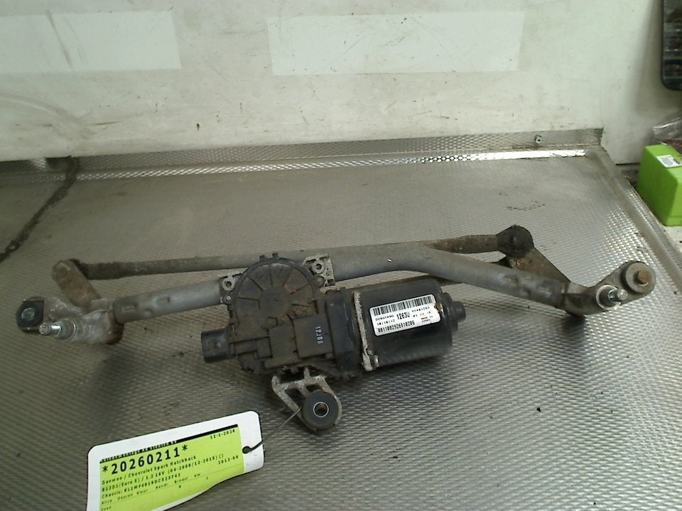 Ruitenwisser Mech + Motor Daewoo / Chevrolet Spark 95481265, Gebruikt, Daewoo, General Motors Germany GmbH, Chevrolet.europe@gm.com