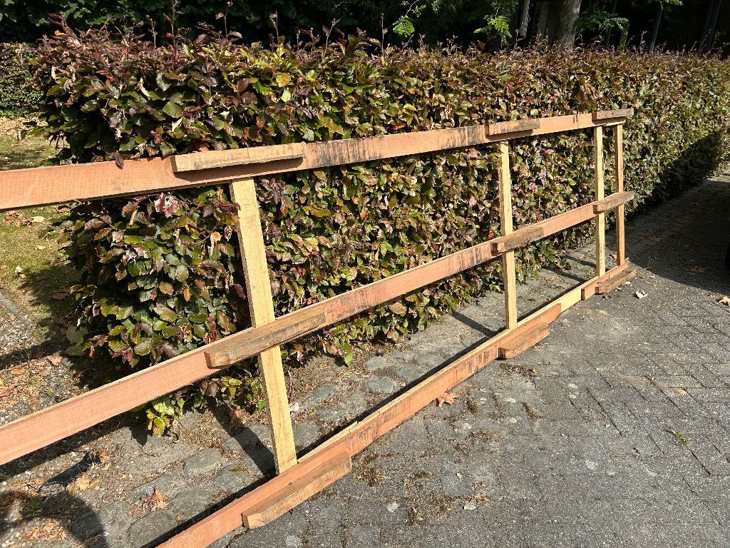 Pallet hardhout, Doe-het-zelf en Verbouw, Hout en Planken, Ophalen, Gebruikt, Overige houtsoorten, Pallet