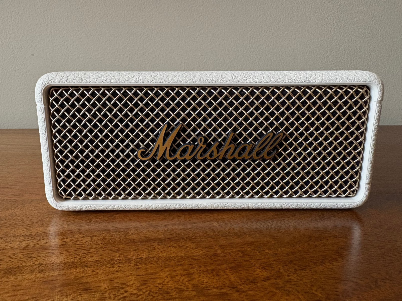 [ZGAN] Marshall Emberton III (Crème) – Slechts 3 maanden oud, Bluetooth, Zo goed als nieuw, Ophalen, Overige merken