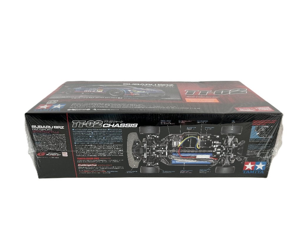 Tamiya 58607 TT-02 Subaru BRZ R&D sport 1/10 rc auto, Elektro, Nieuw, Ophalen of Verzenden, Schaal 1:10
