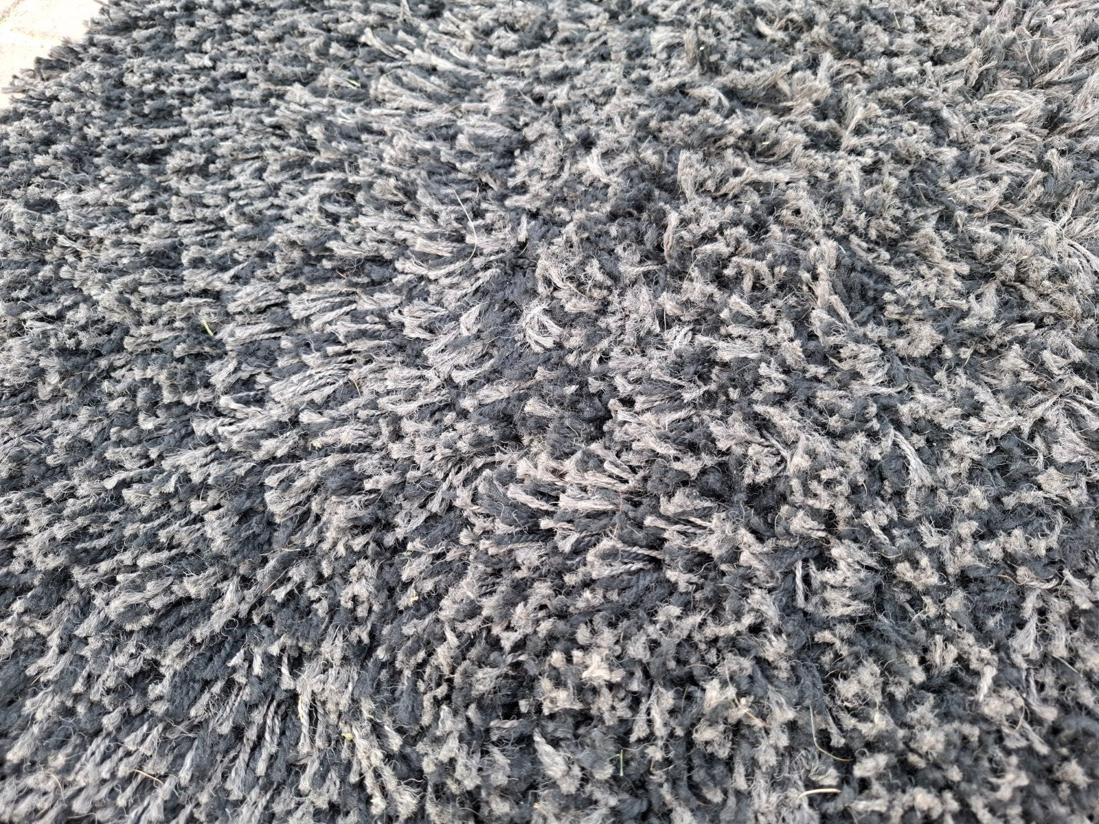 Gemeerd hoogpolig vloerkleed - 2.40 x 3.35m, Ophalen, 200 cm of meer, 200 cm of meer, Rechthoekig