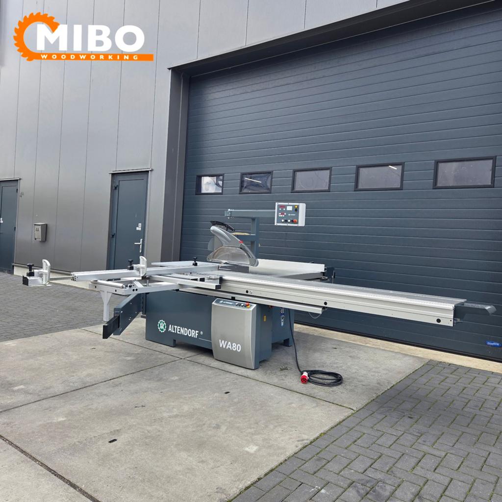 Altendorf formaatzaag wa80 x 3 assen ** Cnc paneelzaag, 70 mm of meer, Overige typen, Ophalen of Verzenden, Zo goed als nieuw
