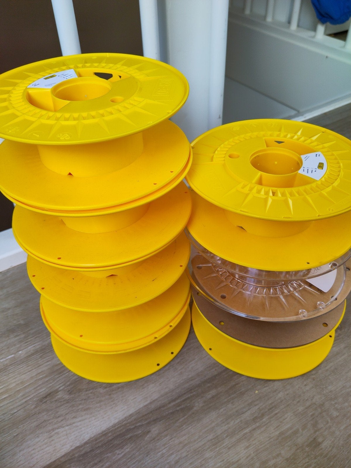 Haspels/spoelen van plastic, Ophalen, Nieuw, Filamentrollen