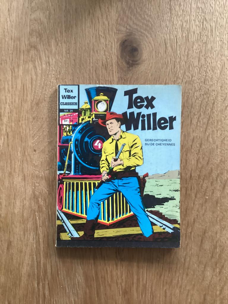 Tex Willer Classics Nr. 20 - Gerechtigheid bij de Cheyennes, Eén stripboek, Ophalen of Verzenden, Gelezen