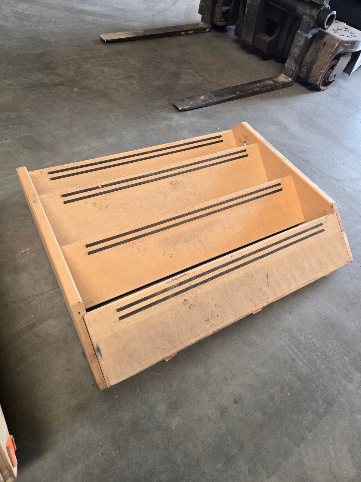 Hardhouten bordestrap / steektrap 125cm breed, Doe-het-zelf en Verbouw, Ophalen, Gebruikt, Trap, Minder dan 2 meter