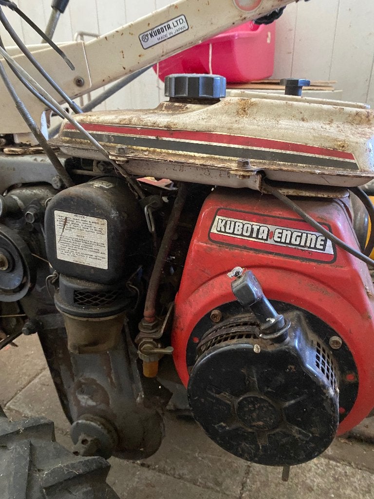 kubota grondfrees met maaaimes, Ophalen, Gebruikt, Benzine, Tuinfrees